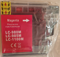 Kompatible magenta Tintenpatrone zu LC980M u.LC1100M