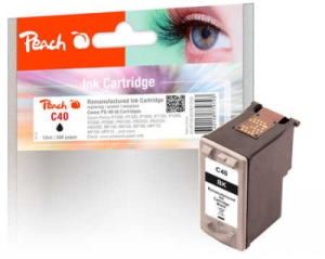 Peach Druckkopf schwarz kompatibel zu Canon PG-40BK